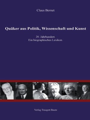 cover image of Quäker aus Politik, Wissenschaft und Kunst